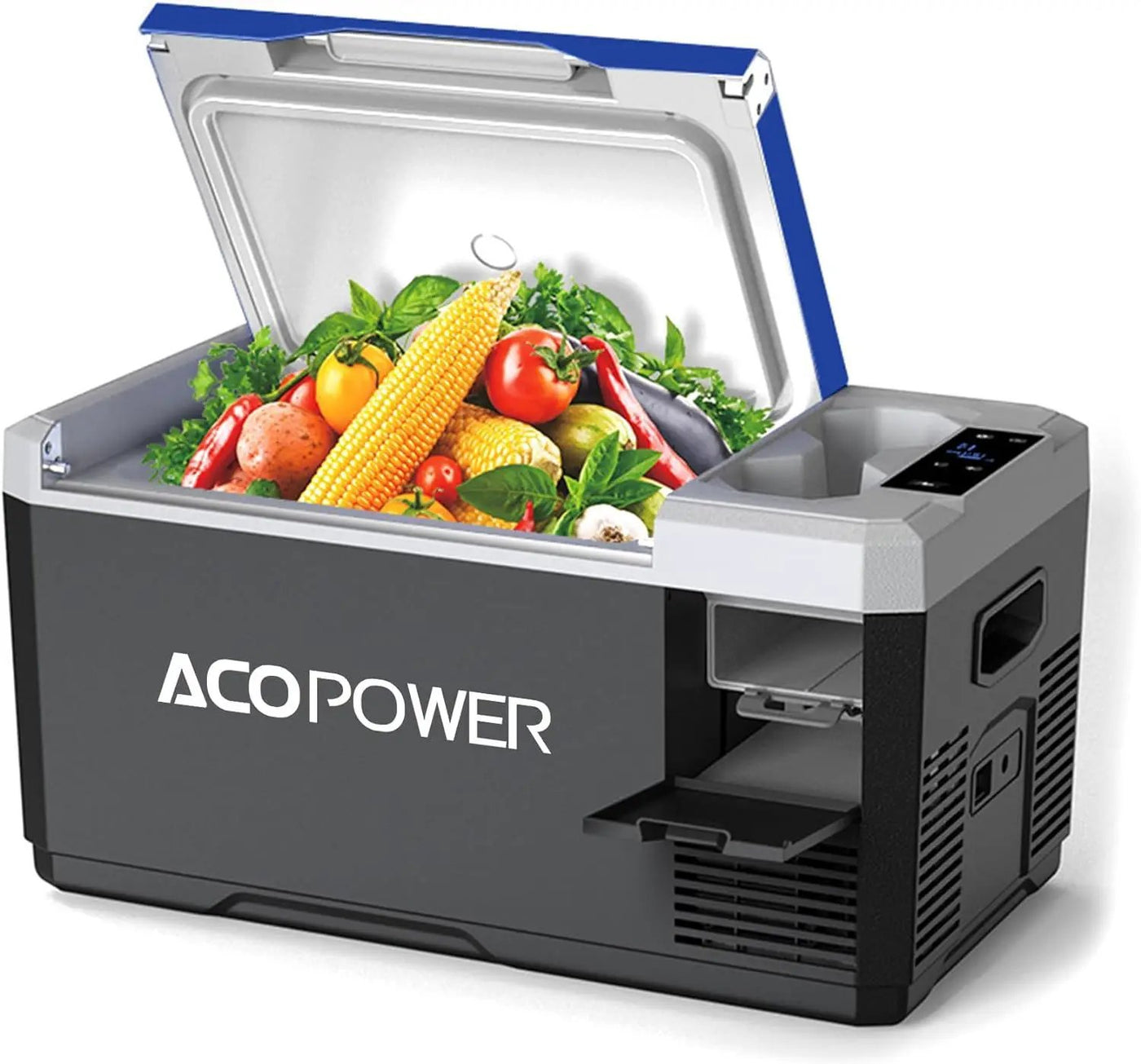 Portable Refrigerator, Car Freezer With App Control, 12V, 45W Low Noice Cooler For Rv, Boat by HouseOfZazla