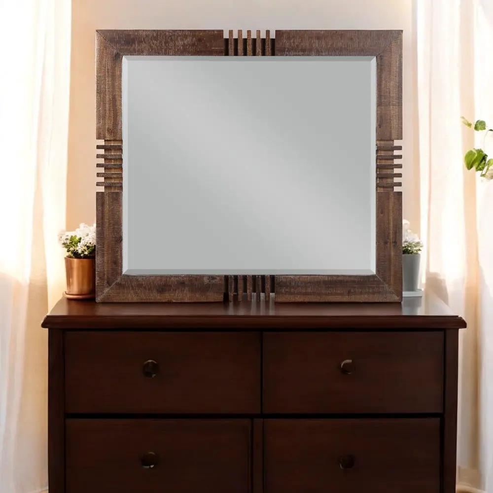 Andria - Mirror - Reclaimed Oak by Unique Piece Furniture