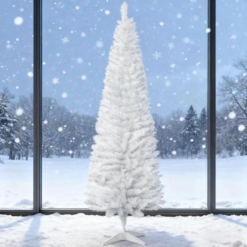 Slim Christmas Tree with Realistic Branches by HouseOfZazla