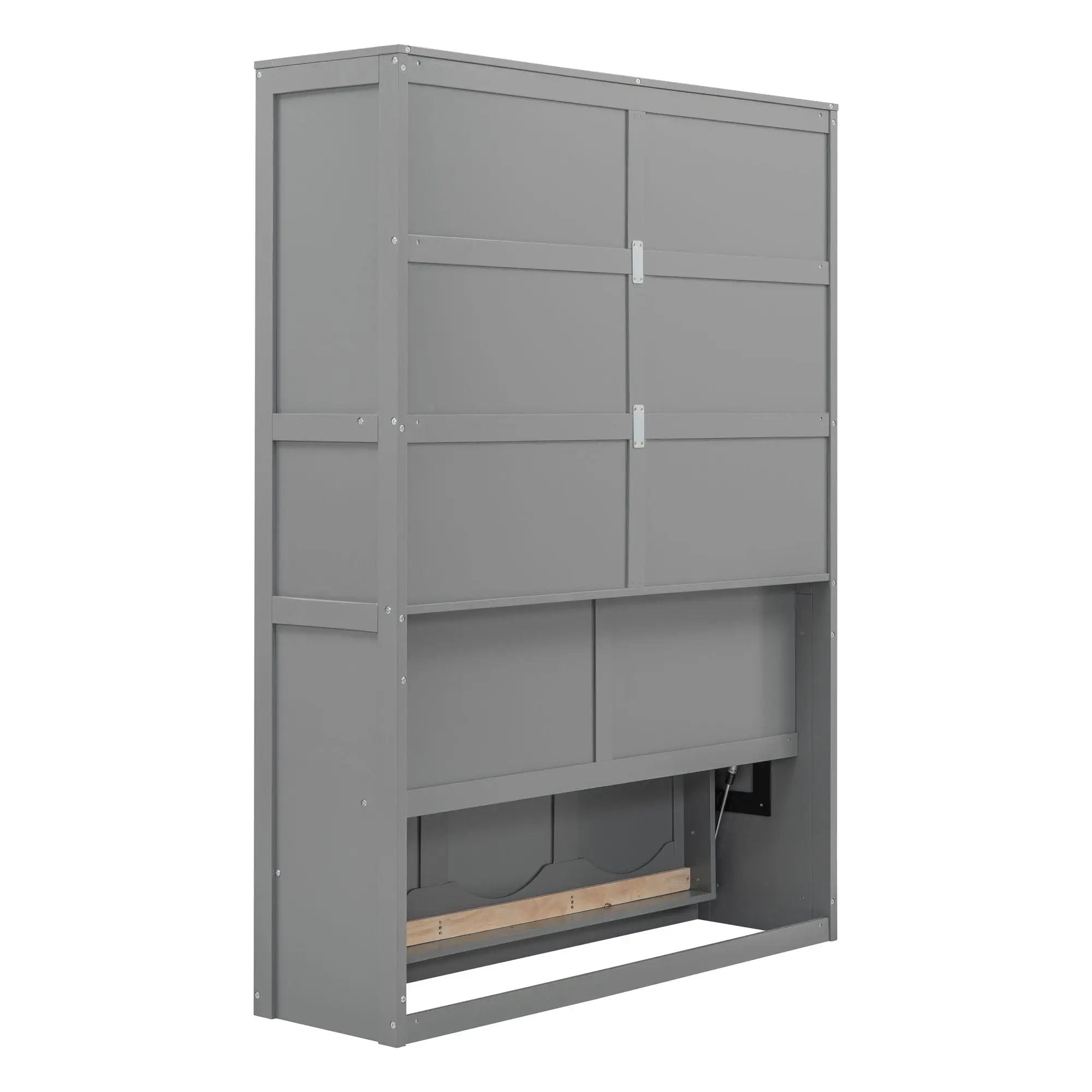 Murphy Wall Bed With Shelves, Space Saving by Unique Piece Furniture