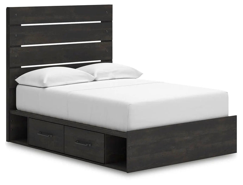 Hollivern - Panel Bed With Storage by Unique Piece Furniture