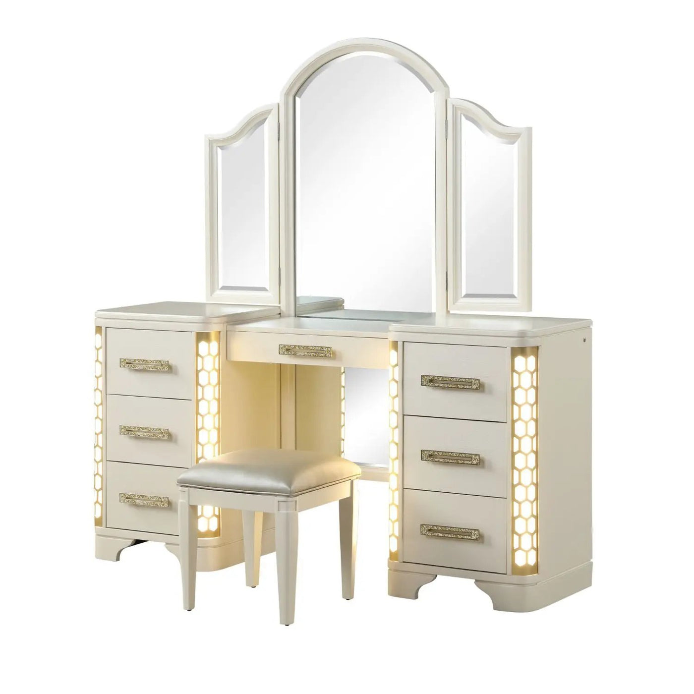 Jasmine - LED Bedroom Set by HouseOfZazla