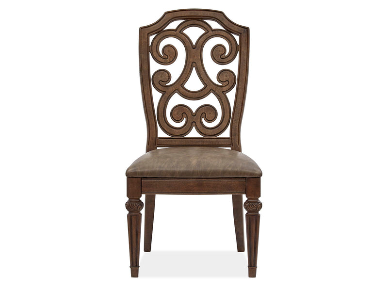 Durango - Wood Dining Side Chair With Upholstered Seat (Set of 2) - Willadeene Brown, photo 7 of 7