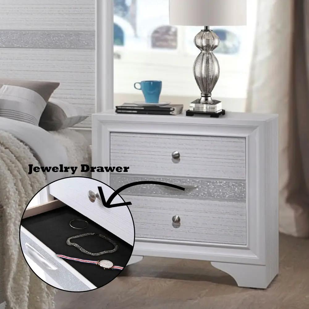Naima - Nightstand by Unique Piece Furniture