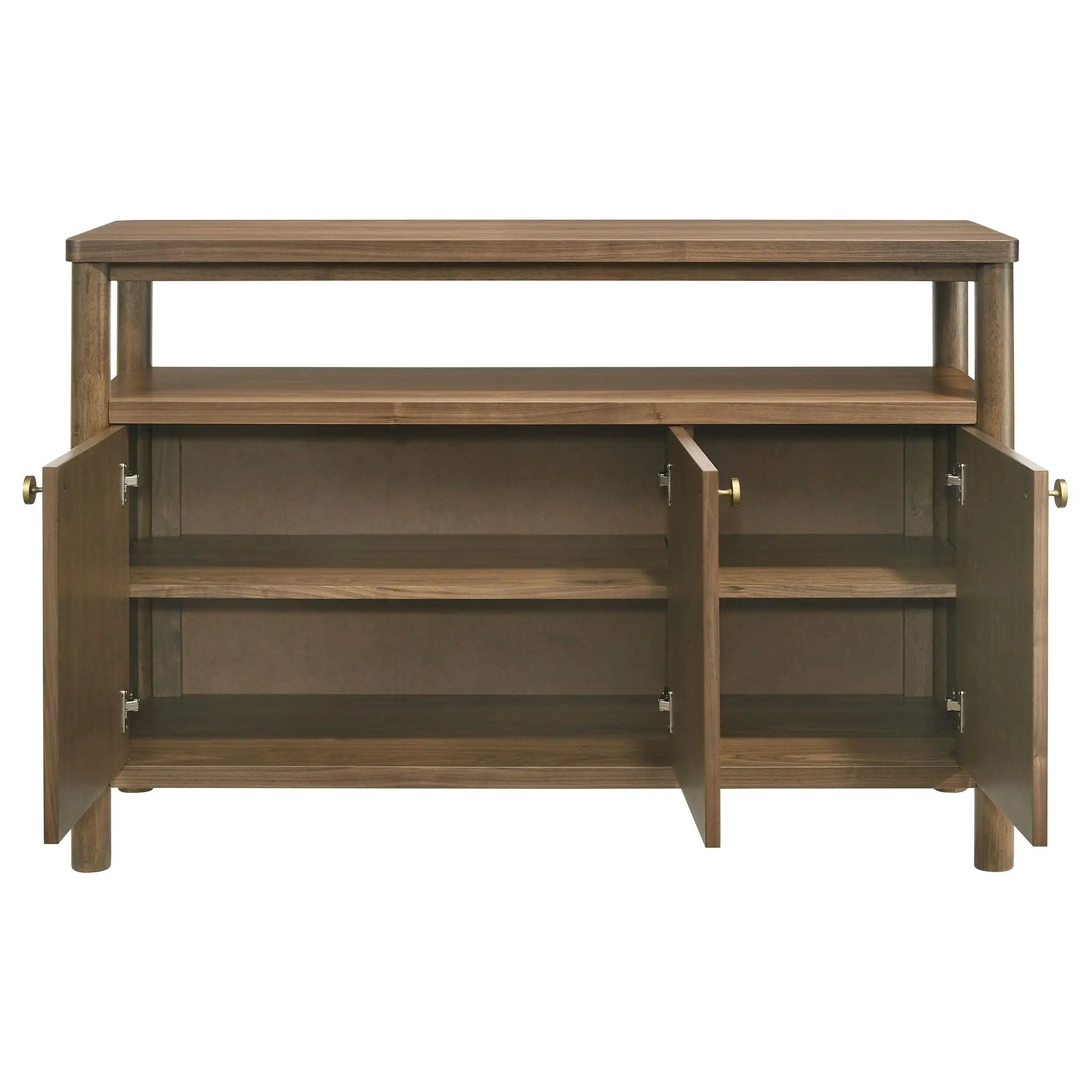 Crestmore 52-inch Dining Cabinet Sideboard Buffet Walnut by Unique Piece Furniture