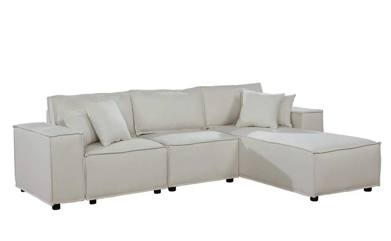 Harvey - Sofa With Reversible Chaise by Unique Piece Furniture