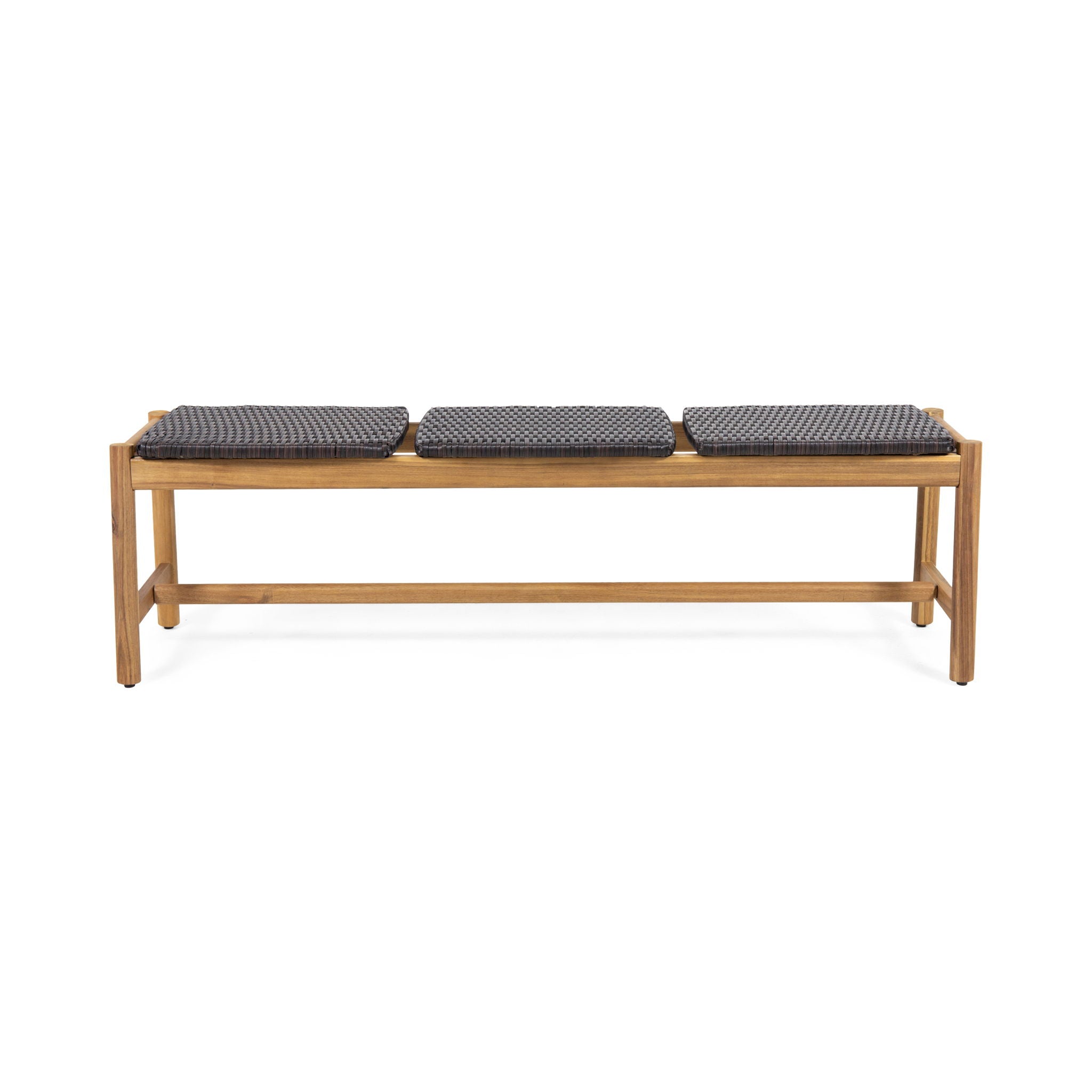 Cambria Rustic 3 Seater Bench - Teak by HouseOfZazla