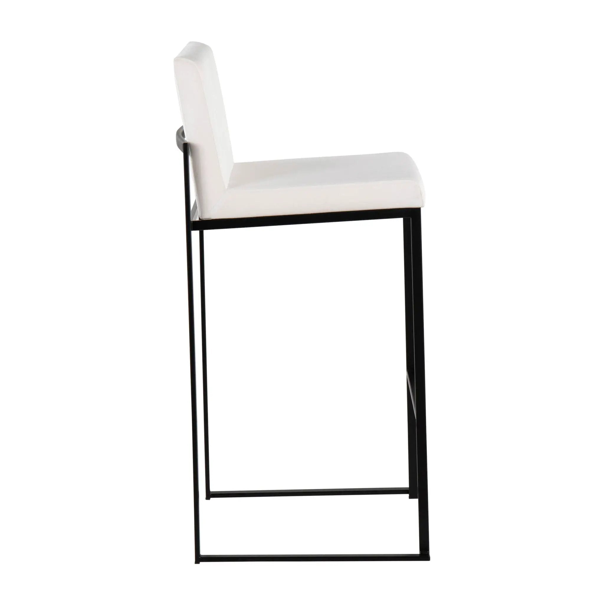 Fuji - Contemporary High Back Barstool Elegant Design by HouseOfZazla