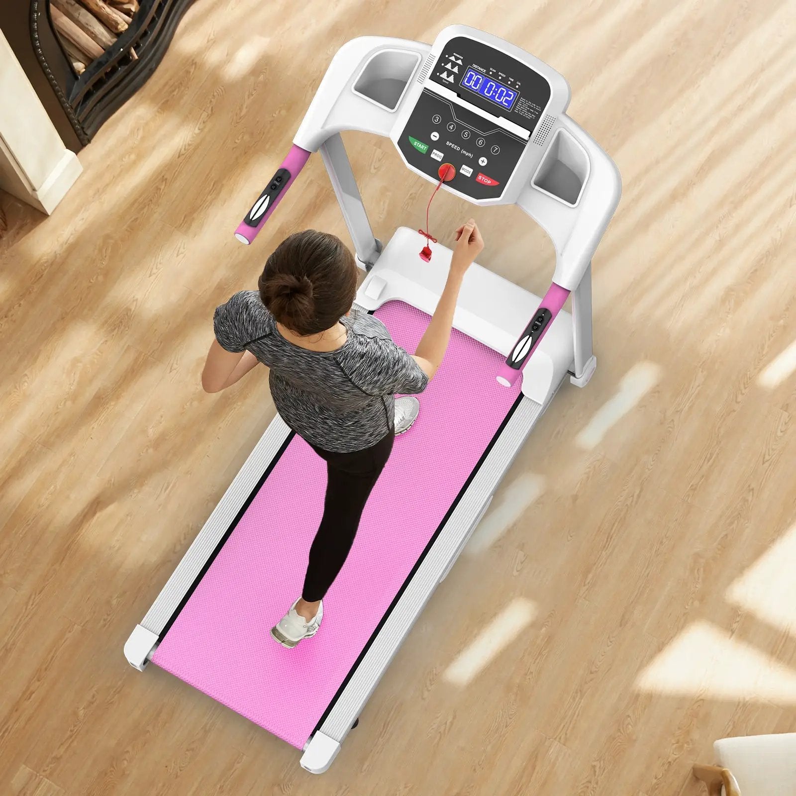 Foldable Treadmill - 2.5HP Electric Folding Running Machine by HouseOfZazla