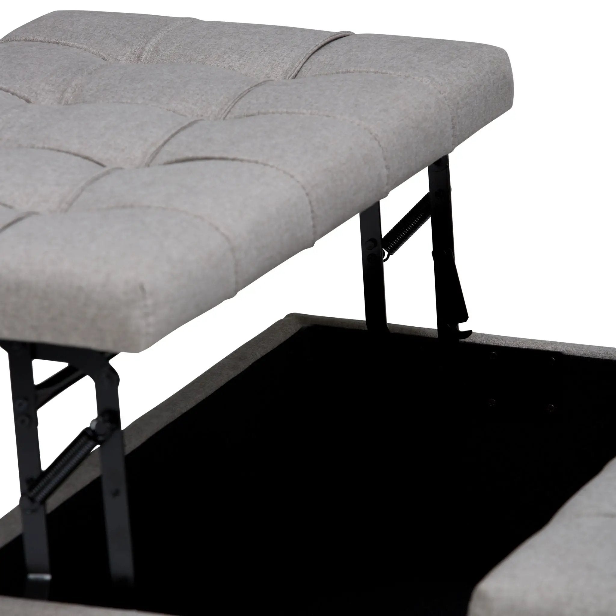 Harrison - Upholstered Coffee Table Storage Ottoman by HouseOfZazla