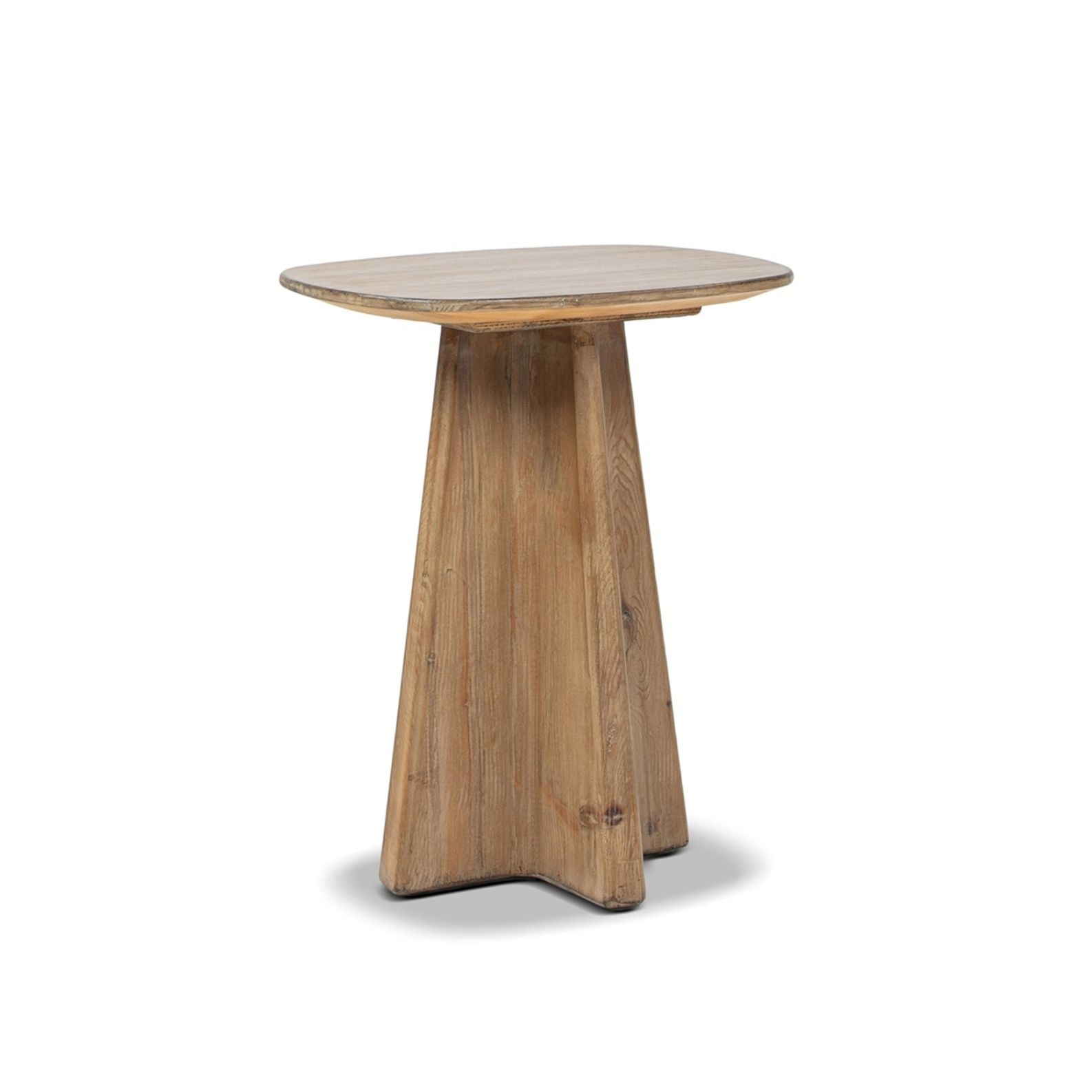 Clarence - Rectangular End Table - Antique Brown by HouseOfZazla