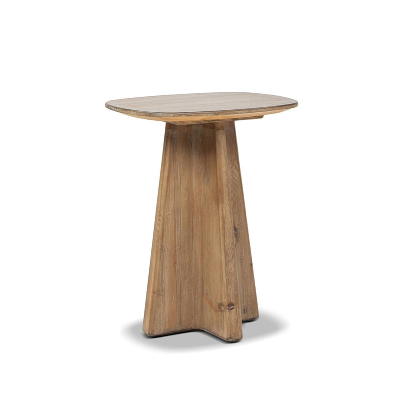 Clarence - Rectangular End Table - Antique Brown by HouseOfZazla