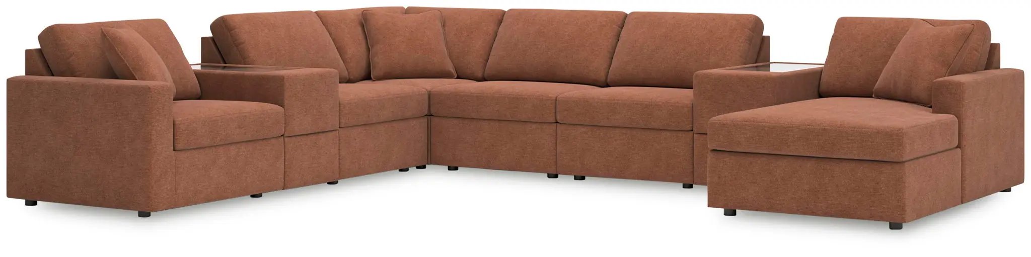 Modmax - Sectional - Spice by Unique Piece Furniture