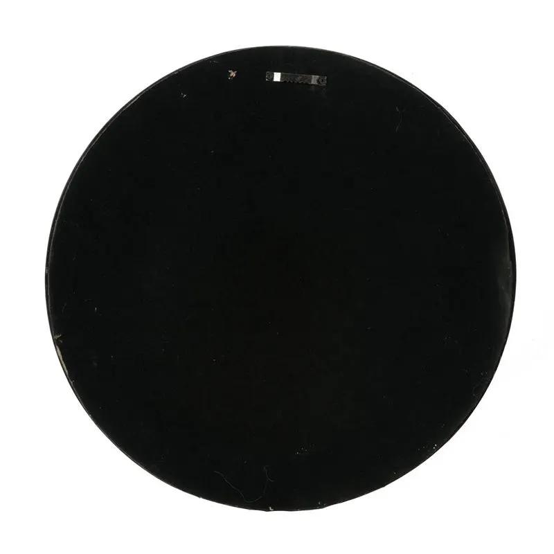 Circle Wall Mirror With Wooden Frame, Antique Classic Accent Mirror, For Living Room - Black by HouseOfZazla