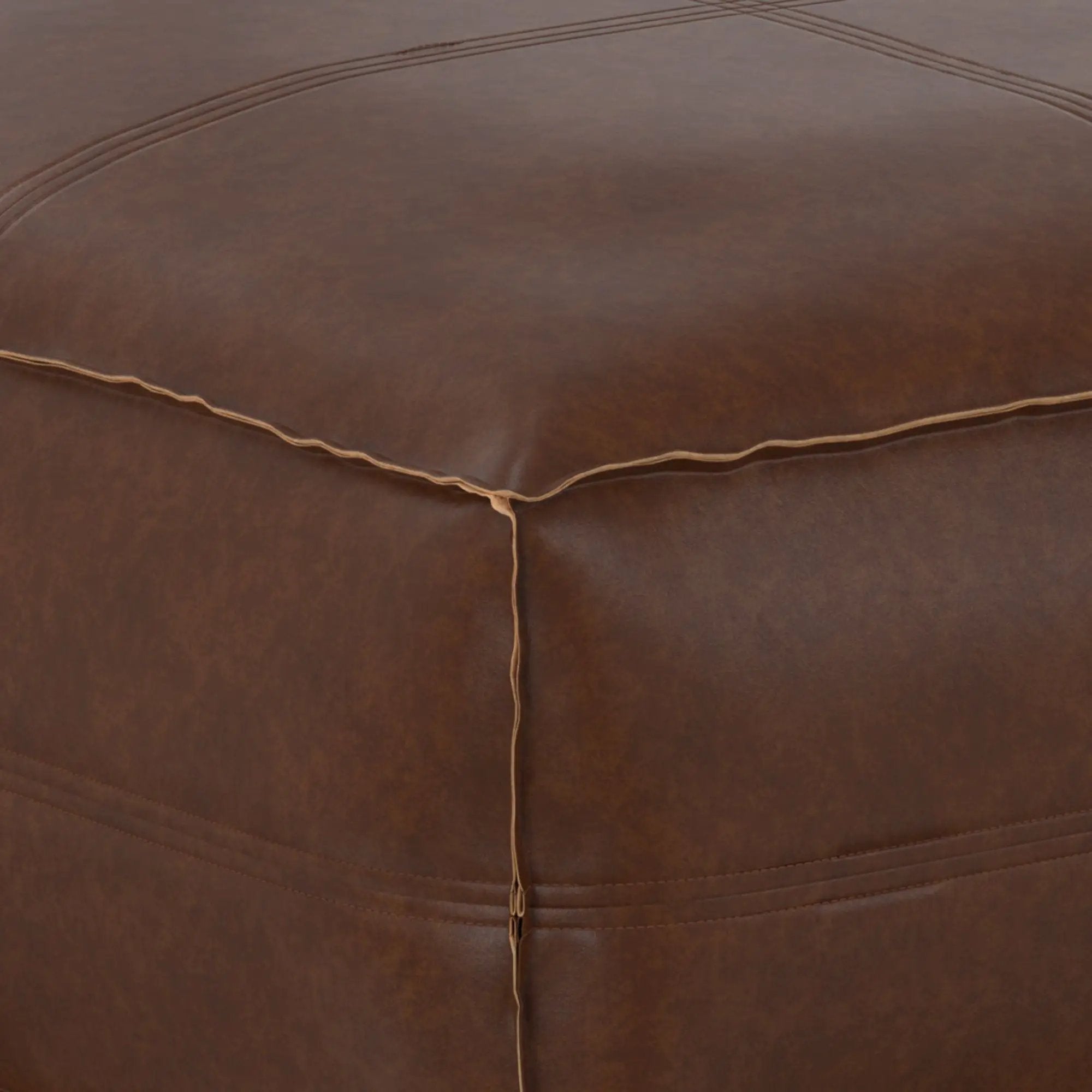 Brody - Large Square, Coffee Table Pouf by HouseOfZazla