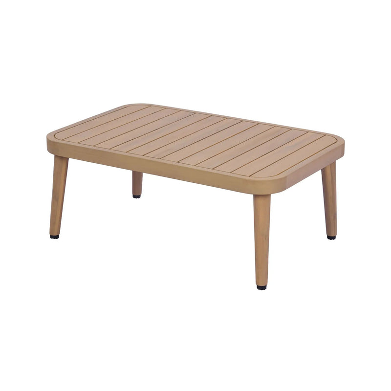 4-Piece Acacia Wood Patio Seating Set by HouseOfZazla