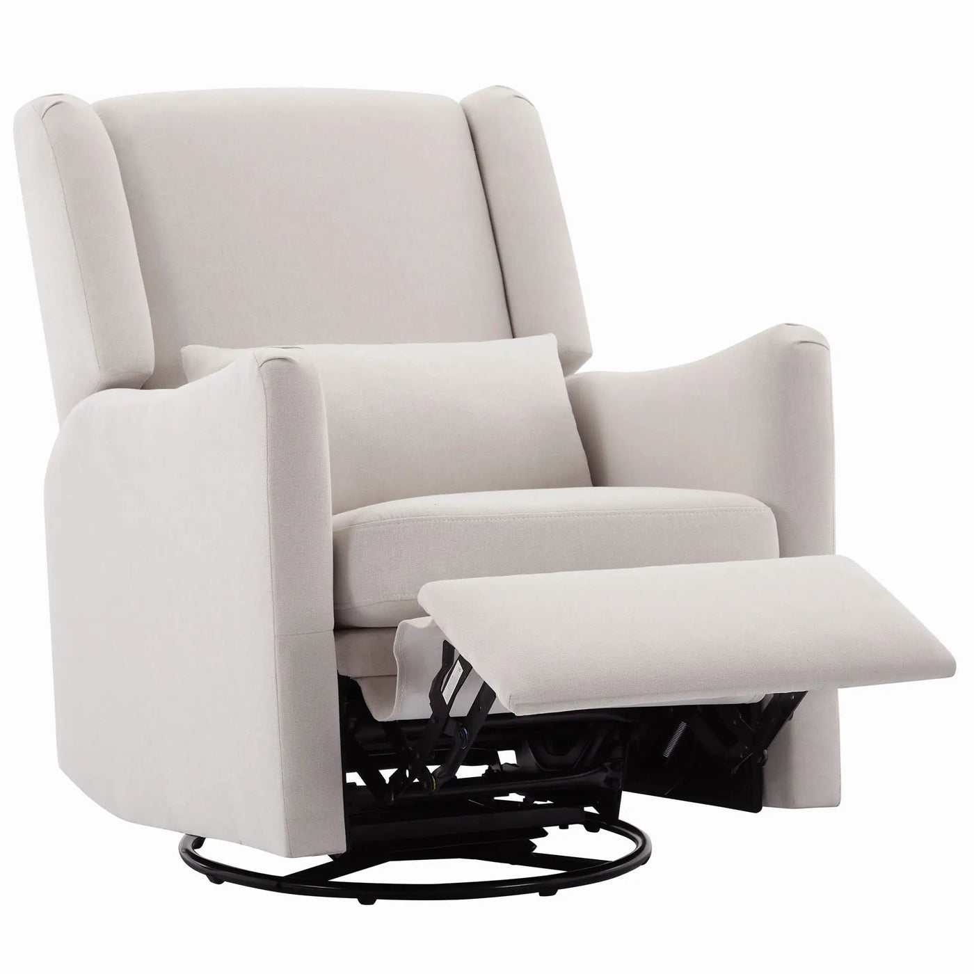 Wide Wingback Swivel Glider Rocker Recliner Chair by HouseOfZazla