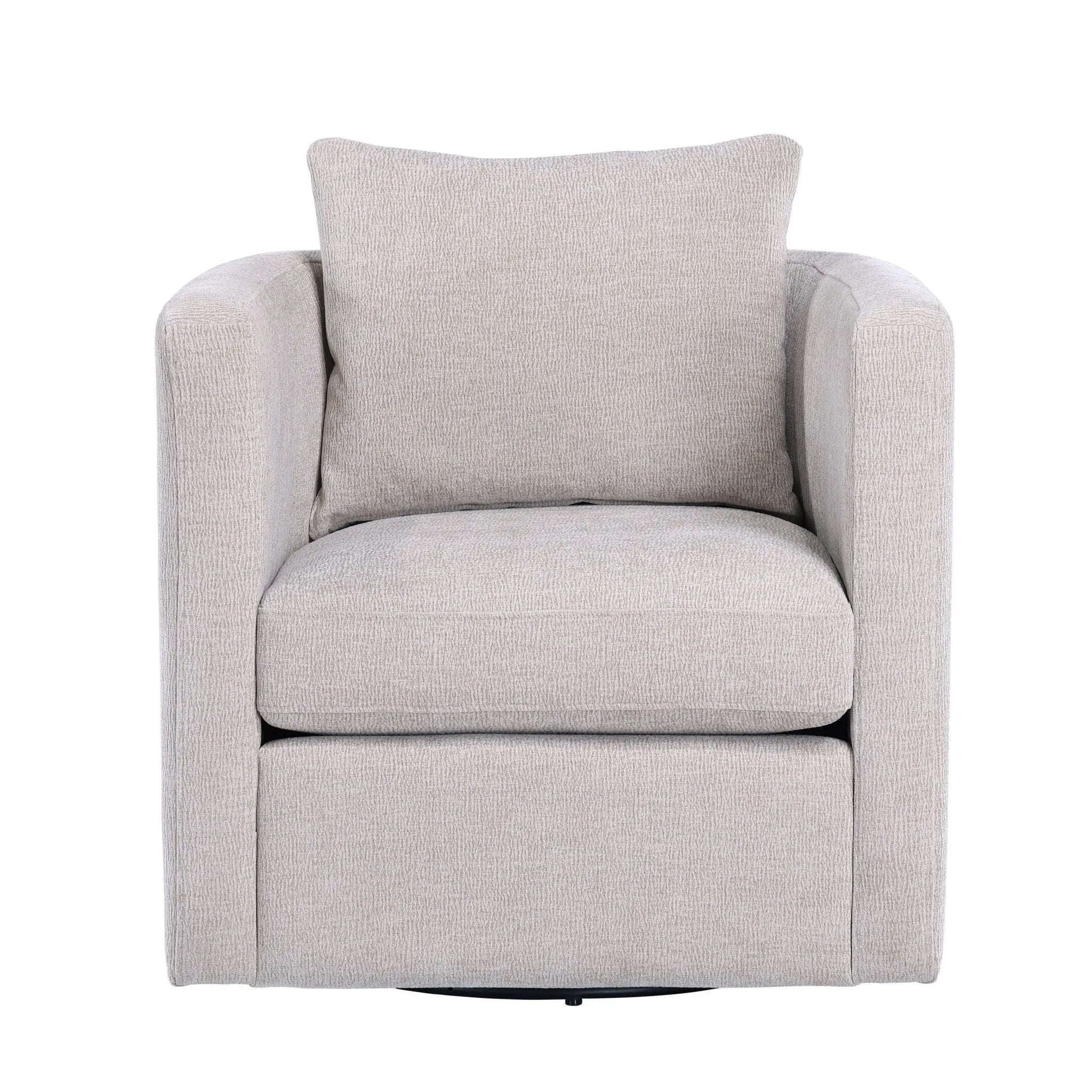 Sutton - Swivel Barrel Chair by HouseOfZazla