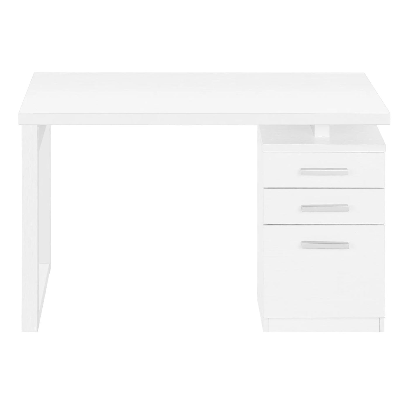 Computer Desk For Home Office Laptop, Left, Right Set - Up, Storage Drawers by Unique Piece Furniture
