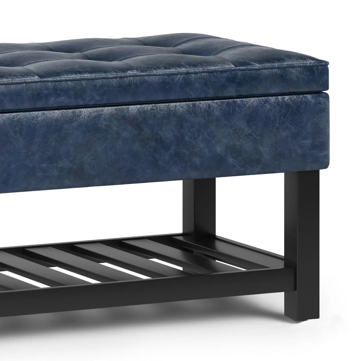 Cosmopolitan - Storage Ottoman Bench With Open Bottom by Unique Piece Furniture