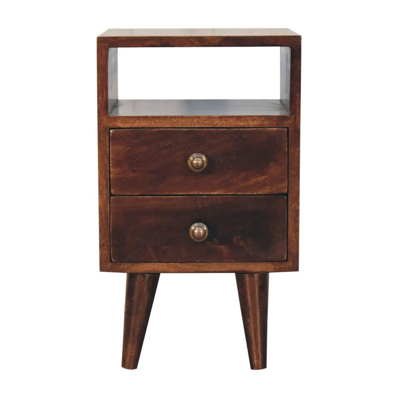 Solid Wood Mini Classic California Nightstand by HouseOfZazla