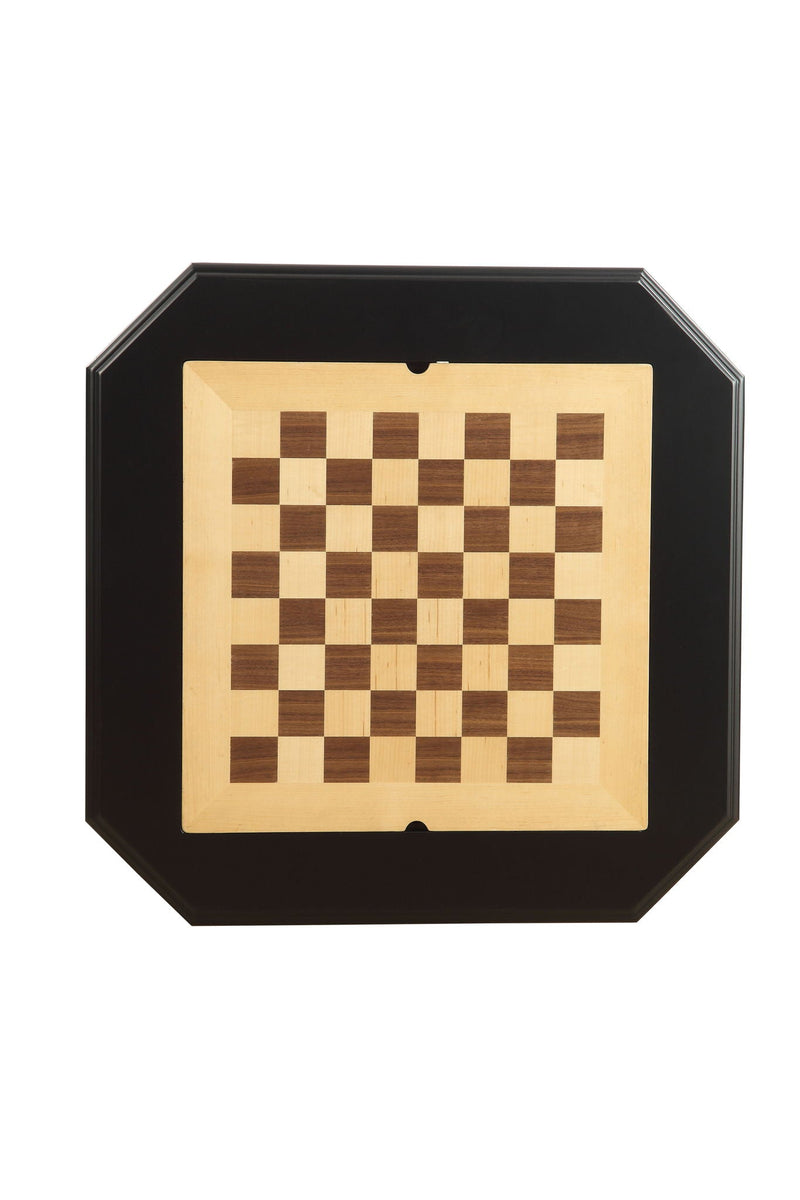Bishop - Reversible Chess Checker Game Table With Game Tray (Chess Fingures Not Included) by HouseOfZazla