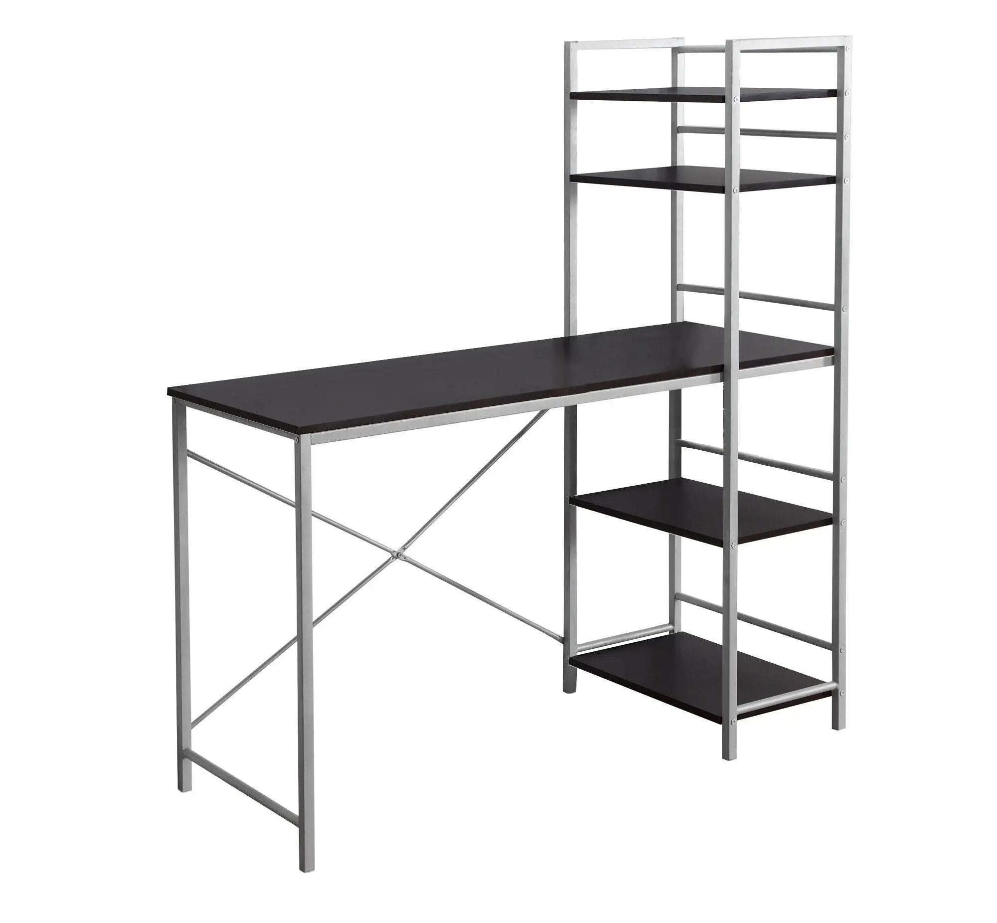 Computer Desk For Home Office, Laptop Storage Shelves by Unique Piece Furniture