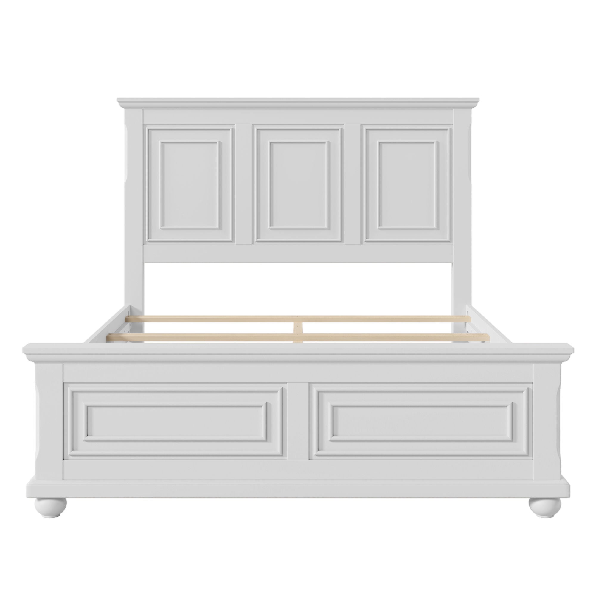 Vintage Tall Headboard Bed by HouseOfZazla