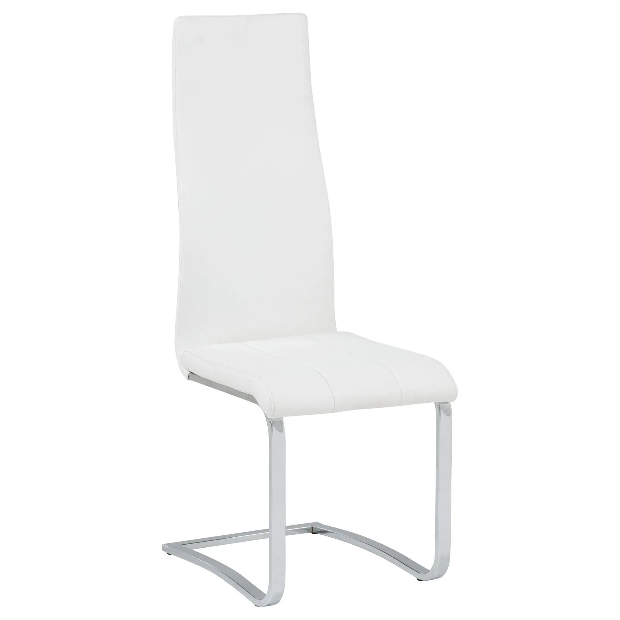 Montclair Upholstered Dining Side Chair White (Set of 4) by Unique Piece Furniture