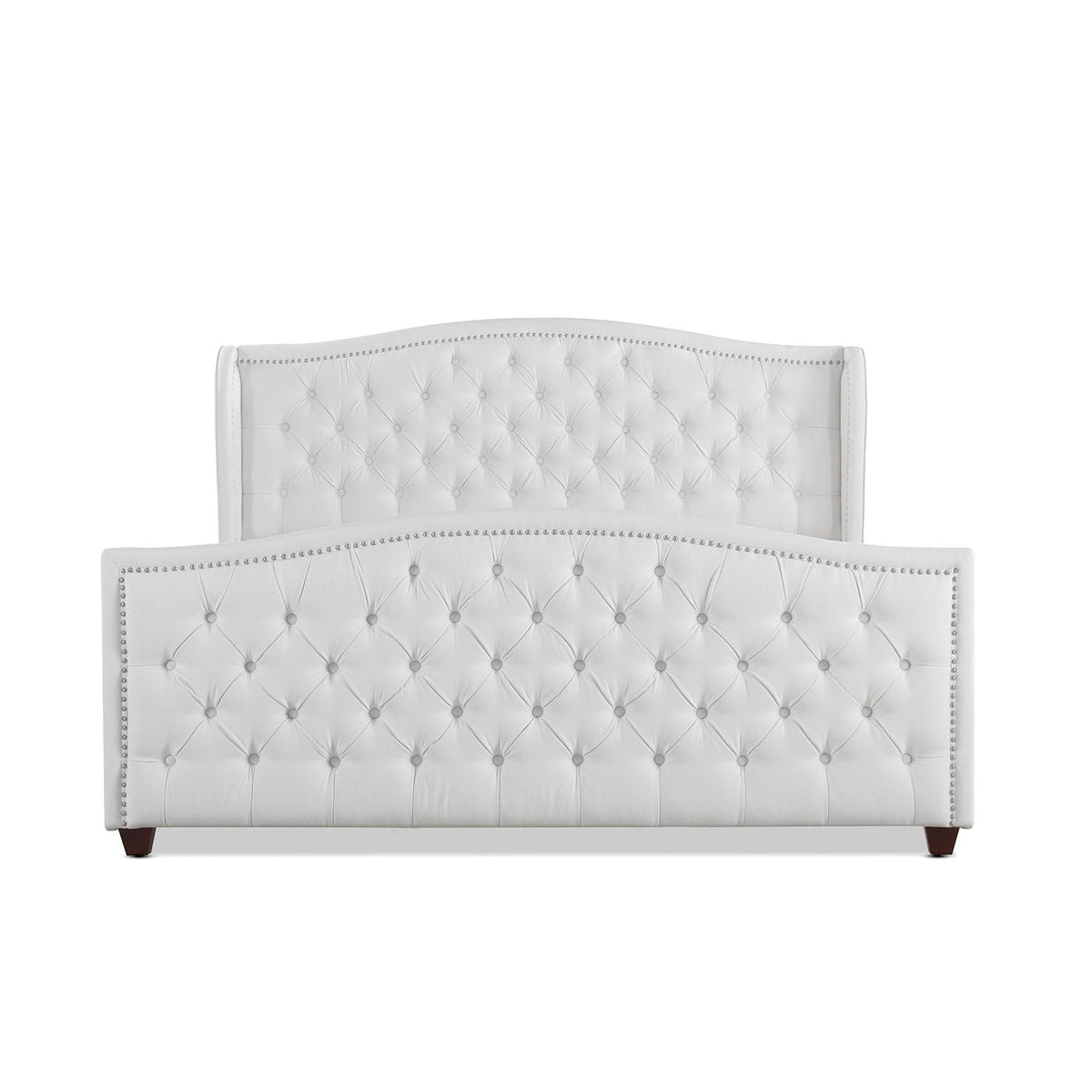 Marcella - Upholstered Shelter Headboard Bed, photo 31 of 35