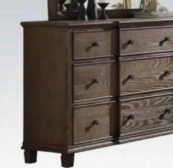 Baudouin - Weathered Dresser - Oak by HouseOfZazla