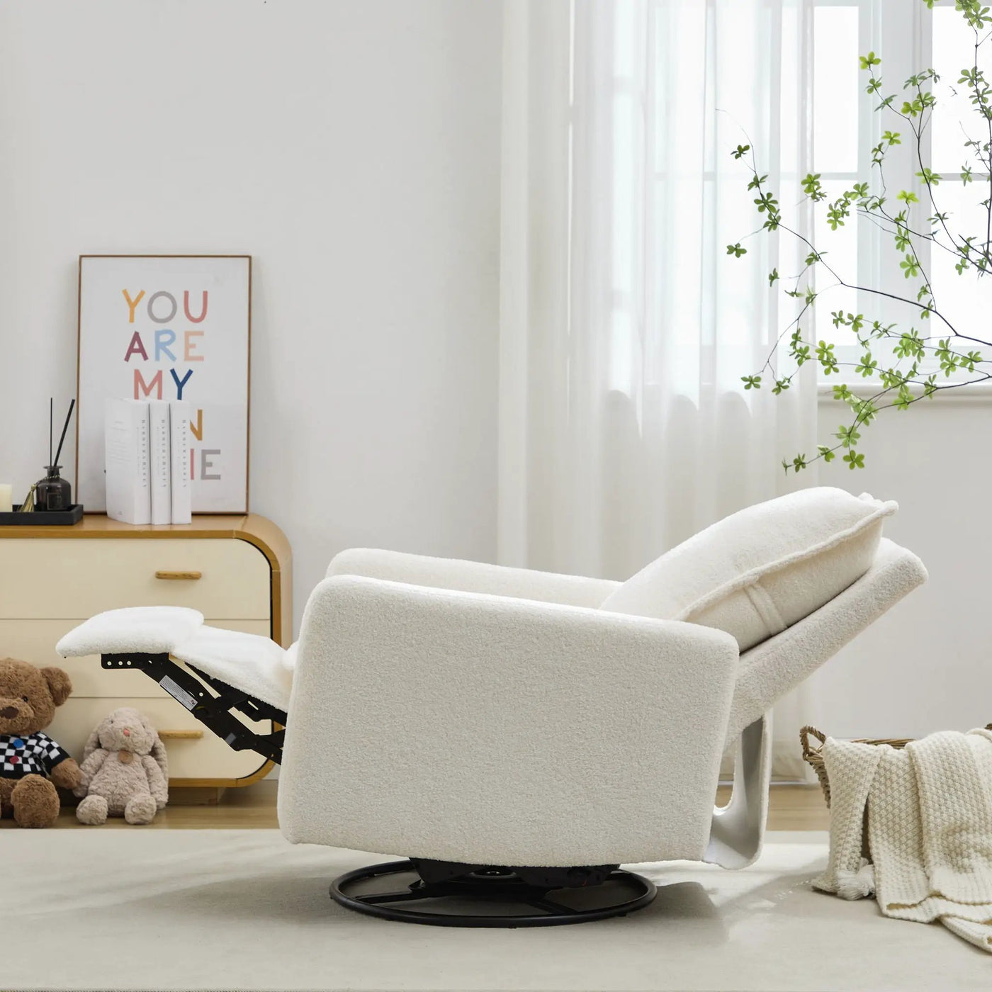 Swivel Rocker Glider Recliner Chair by HouseOfZazla