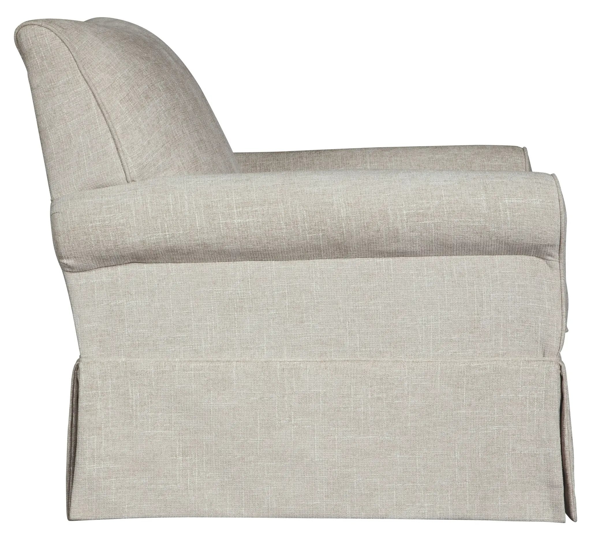 Searcy - Swivel Glider Accent Chair - Quartz by Unique Piece Furniture