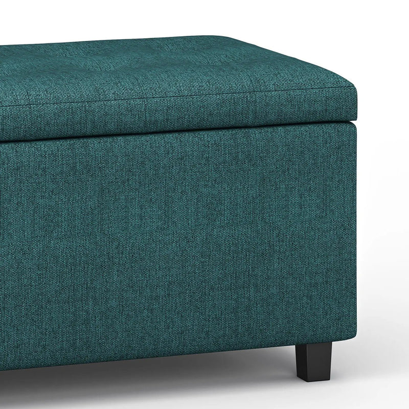 Cosmopolitan - Upholstered Storage Ottoman by Unique Piece Furniture