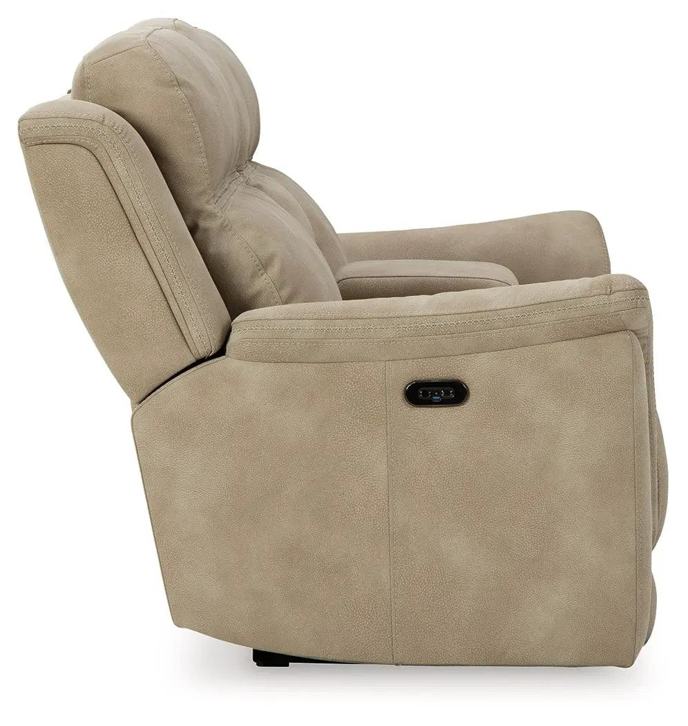 Next-Gen Durapella - Reclining Power Loveseat With Console by Unique Piece Furniture