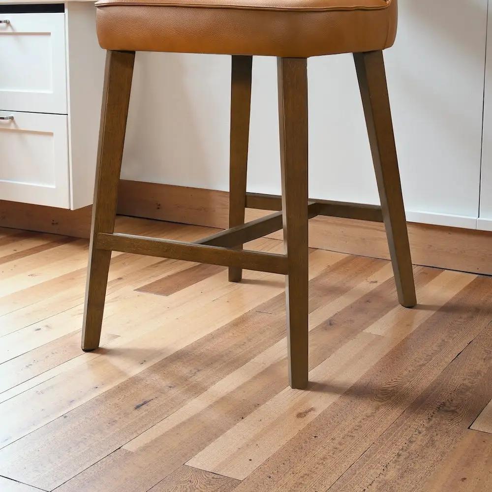 Peoria Elegant Mid-Century Modern Counter Stool for Kitchen Island by HouseOfZazla