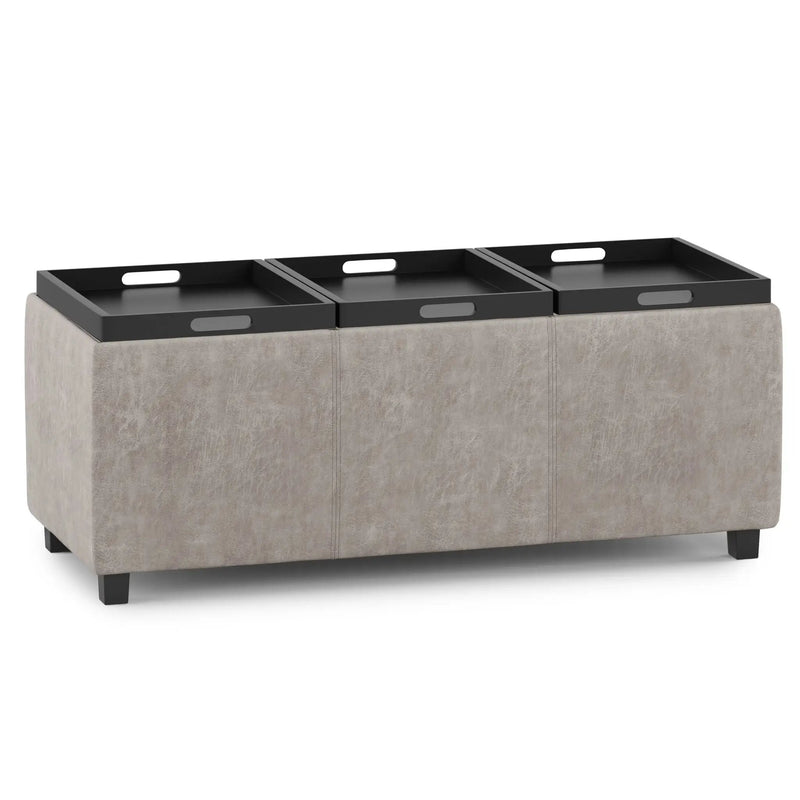 Avalon - Upholstered Storage Ottoman by Unique Piece Furniture