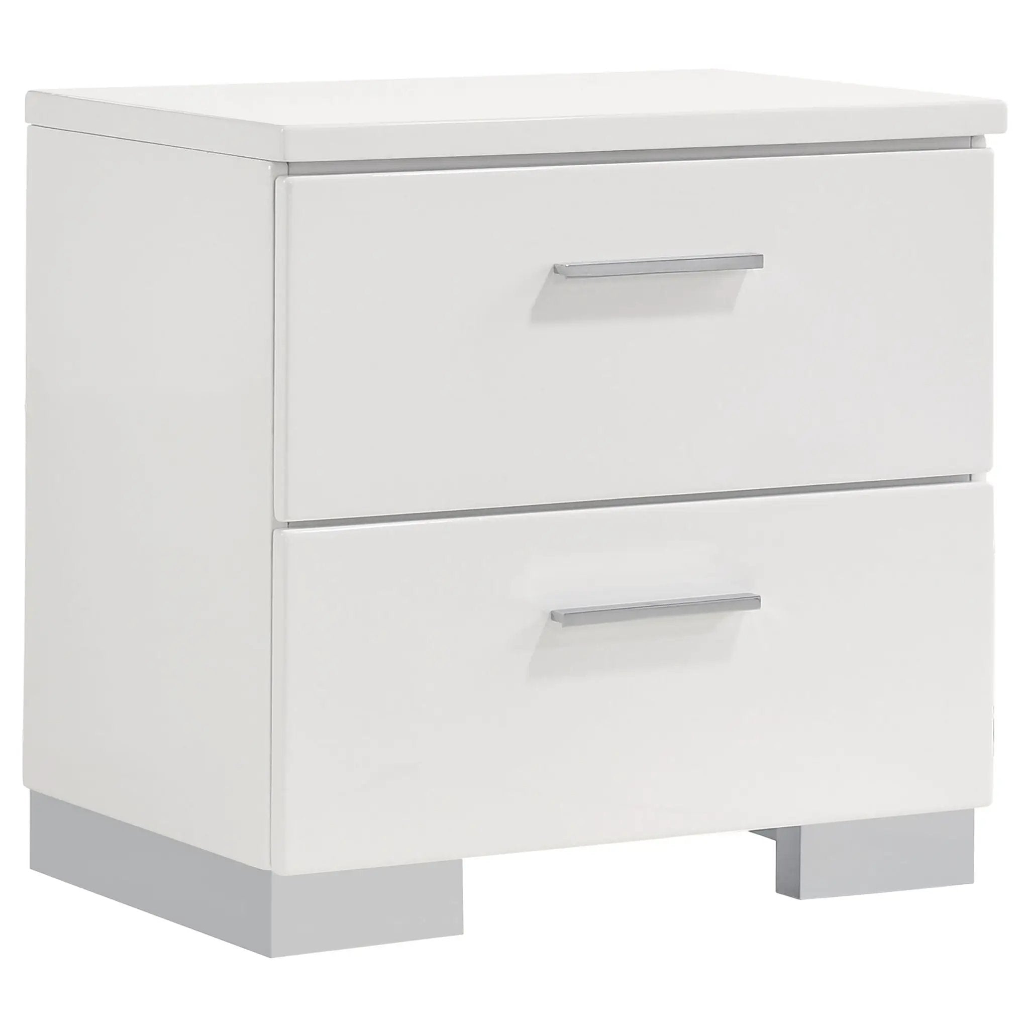Felicity 4-piece California King Platform Bedroom Set White by Unique Piece Furniture