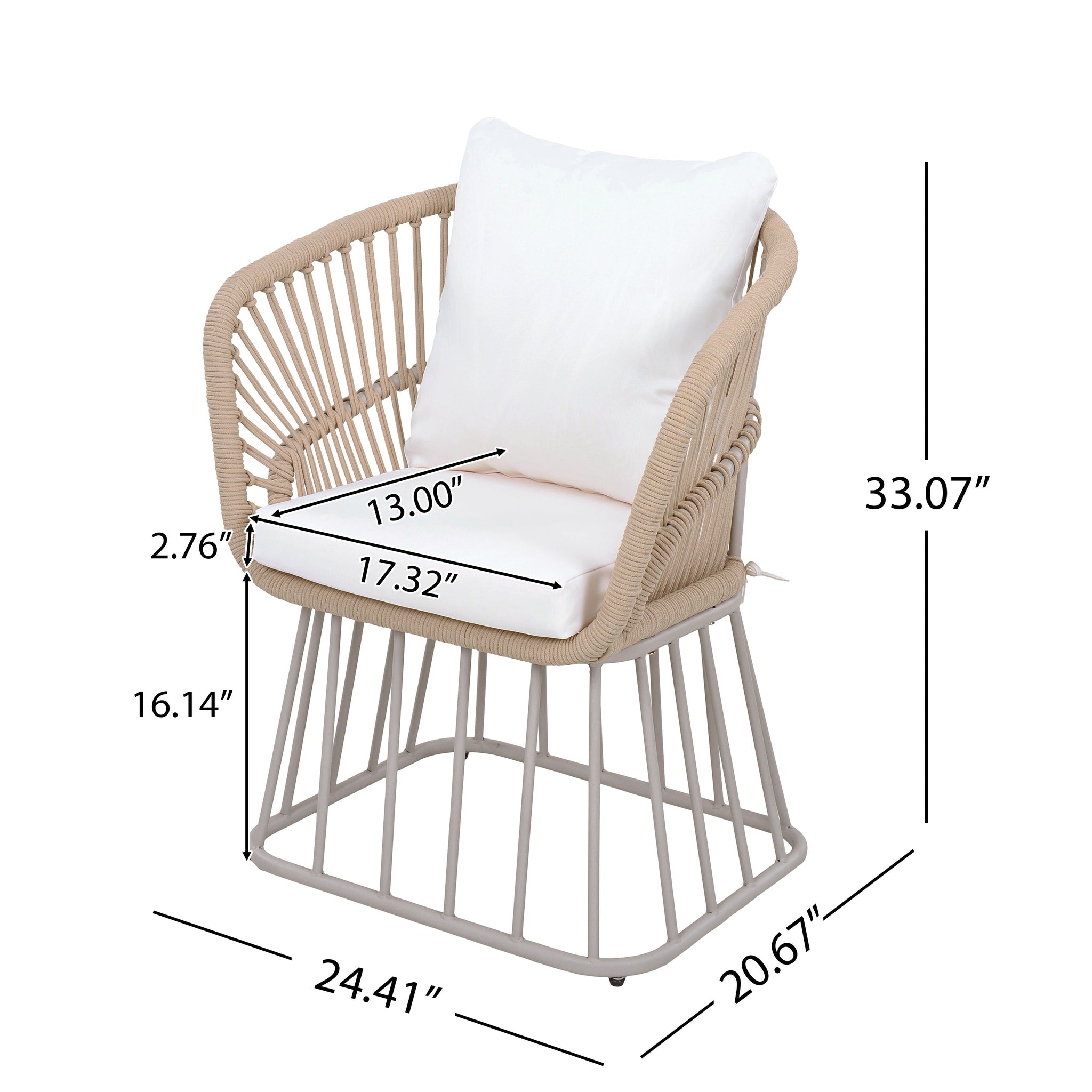 Outdoor 5-Piece Dining Set - Rectangular Teak Wood Table + 4 Wicker Chairs with Cushions by HouseOfZazla