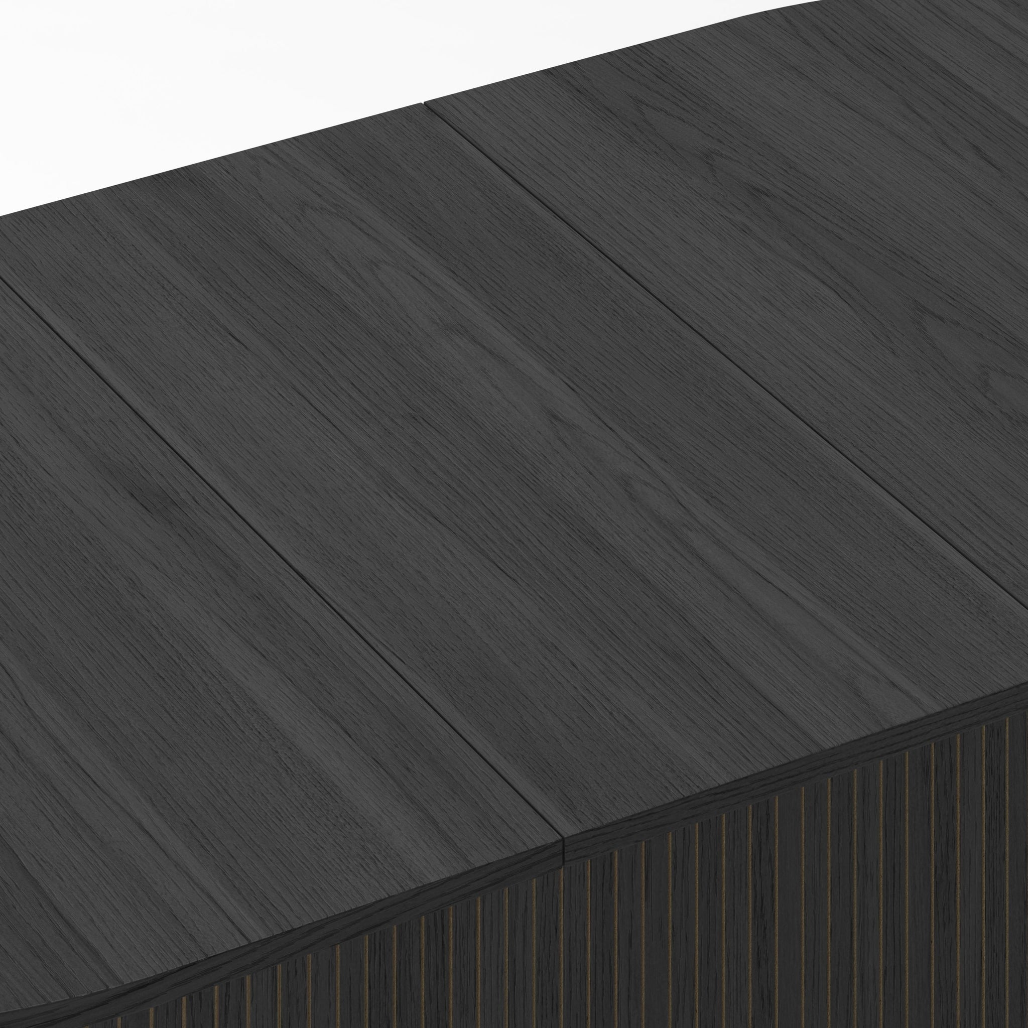 55.11'-70.86' Extendable Dining Table with Striped Legs by HouseOfZazla