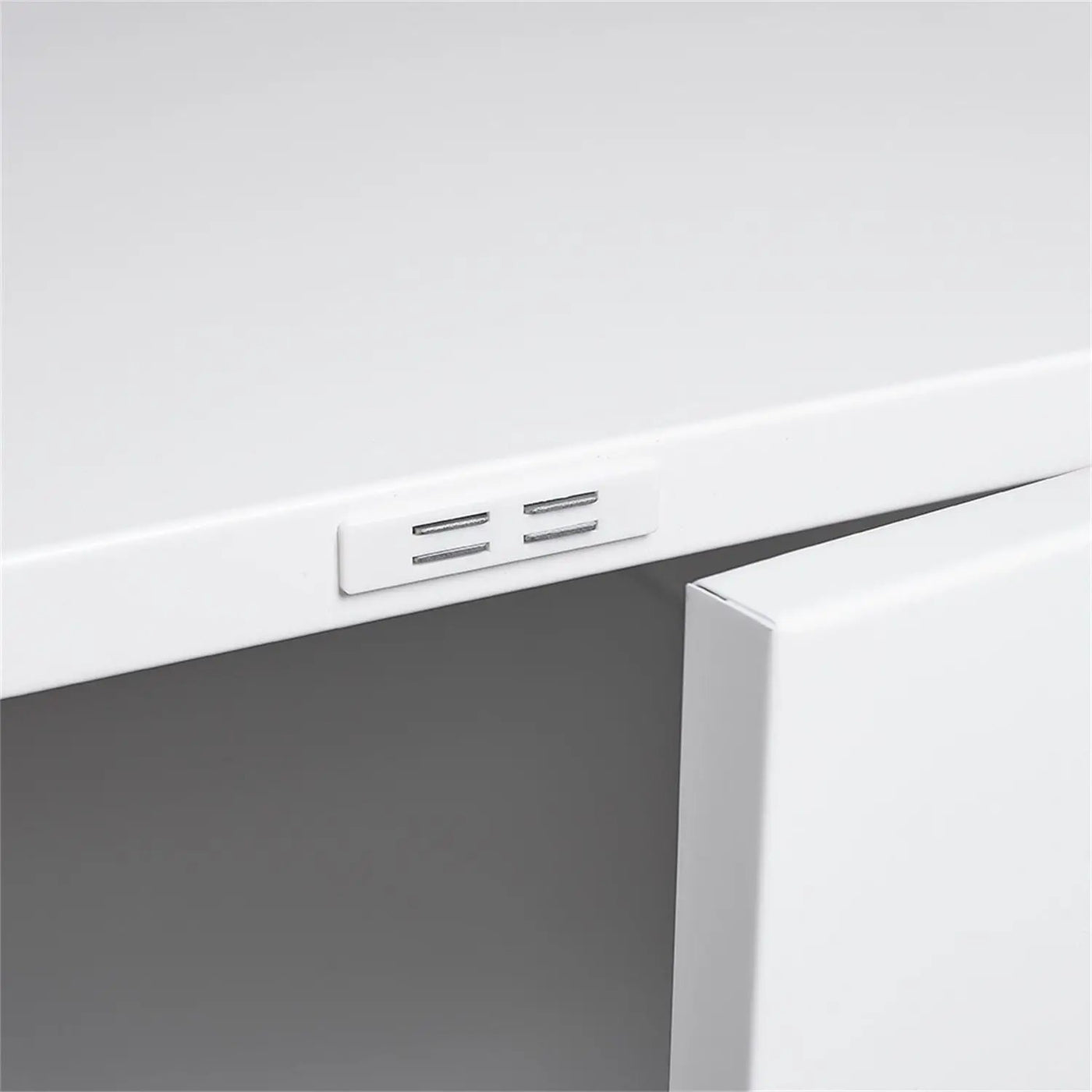 Office Furniture Copier Cabinet 2 Door Steel Copier Stand Mobile Pedestal File Printer Stand by Unique Piece Furniture