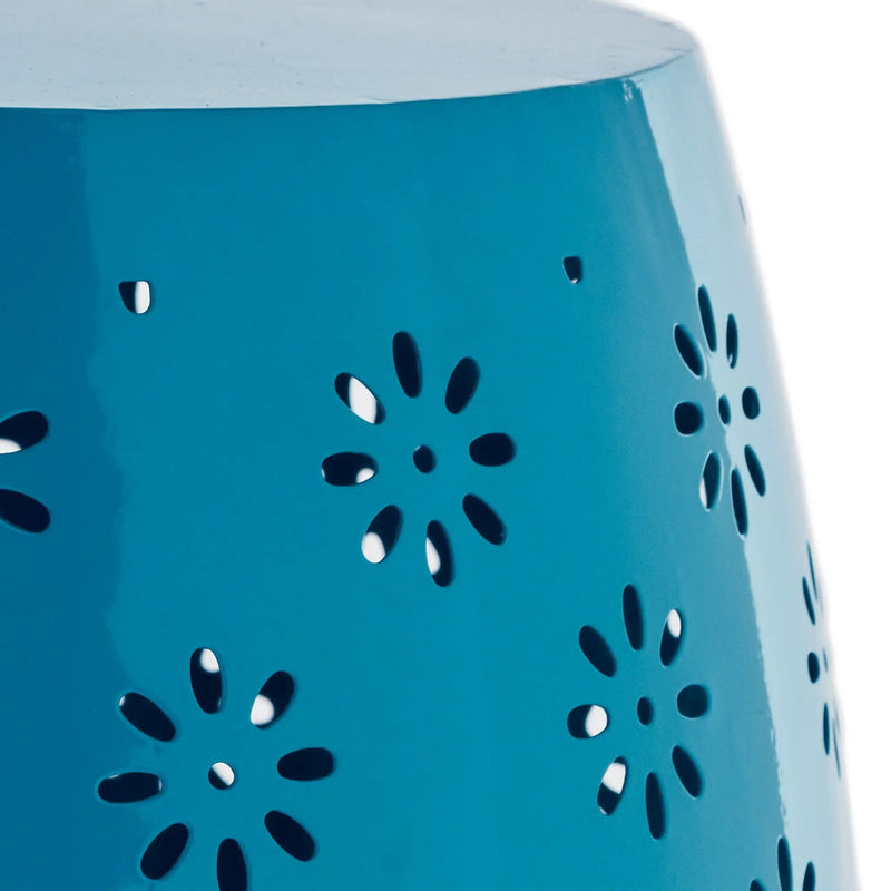 Soleil Barrel Shaped Side Table by HouseOfZazla