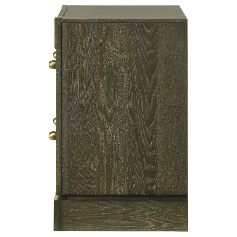 Sundance - 2 Drawer Nightstand - Dark Brown
