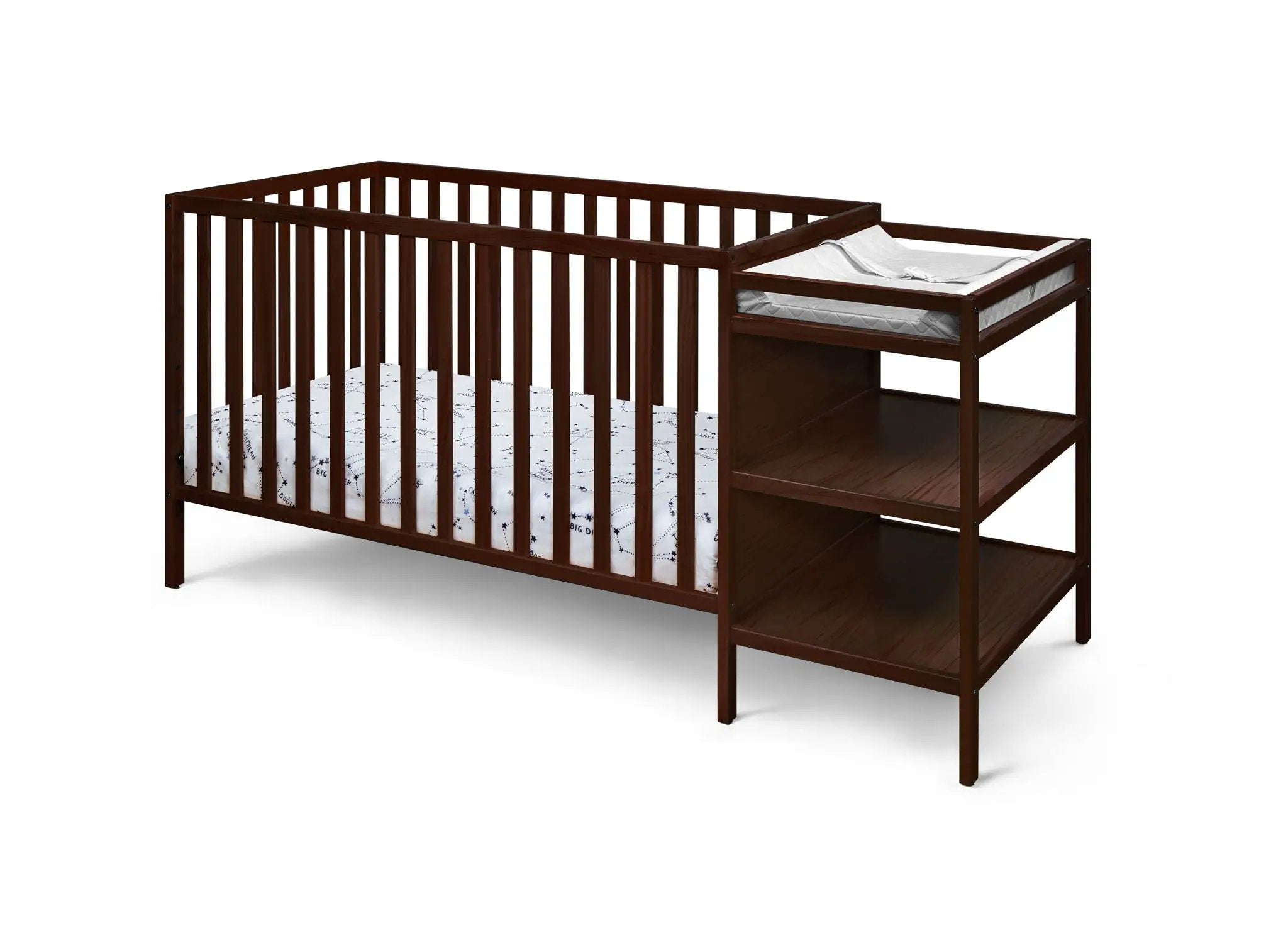 Palmer - 3-in-1 Convertible Crib / Changer Combo by HouseOfZazla