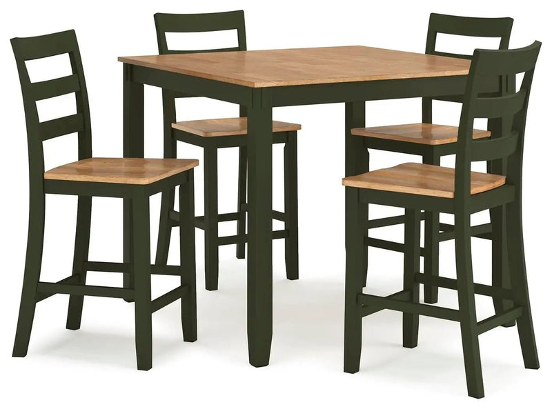 Gesthaven - Dining Room Counter Table Set by Unique Piece Furniture