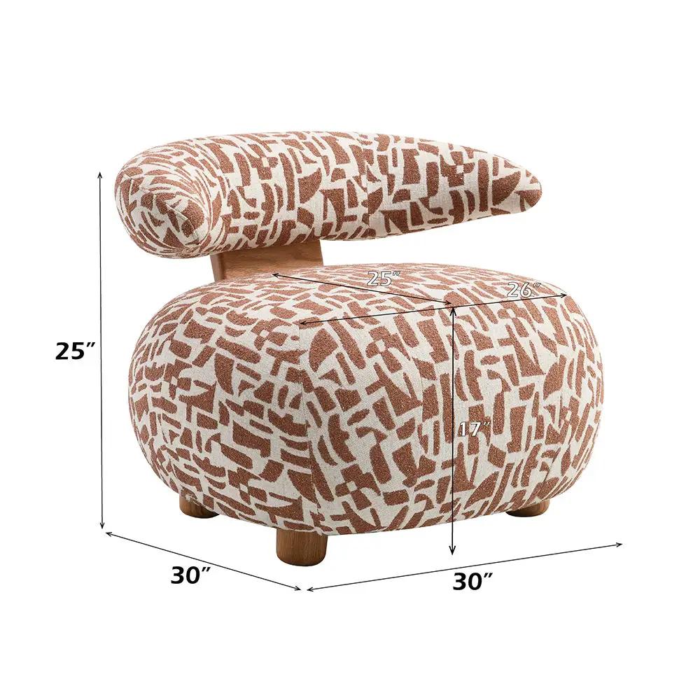 Lynn - Accent Chair - Brown by Unique Piece Furniture