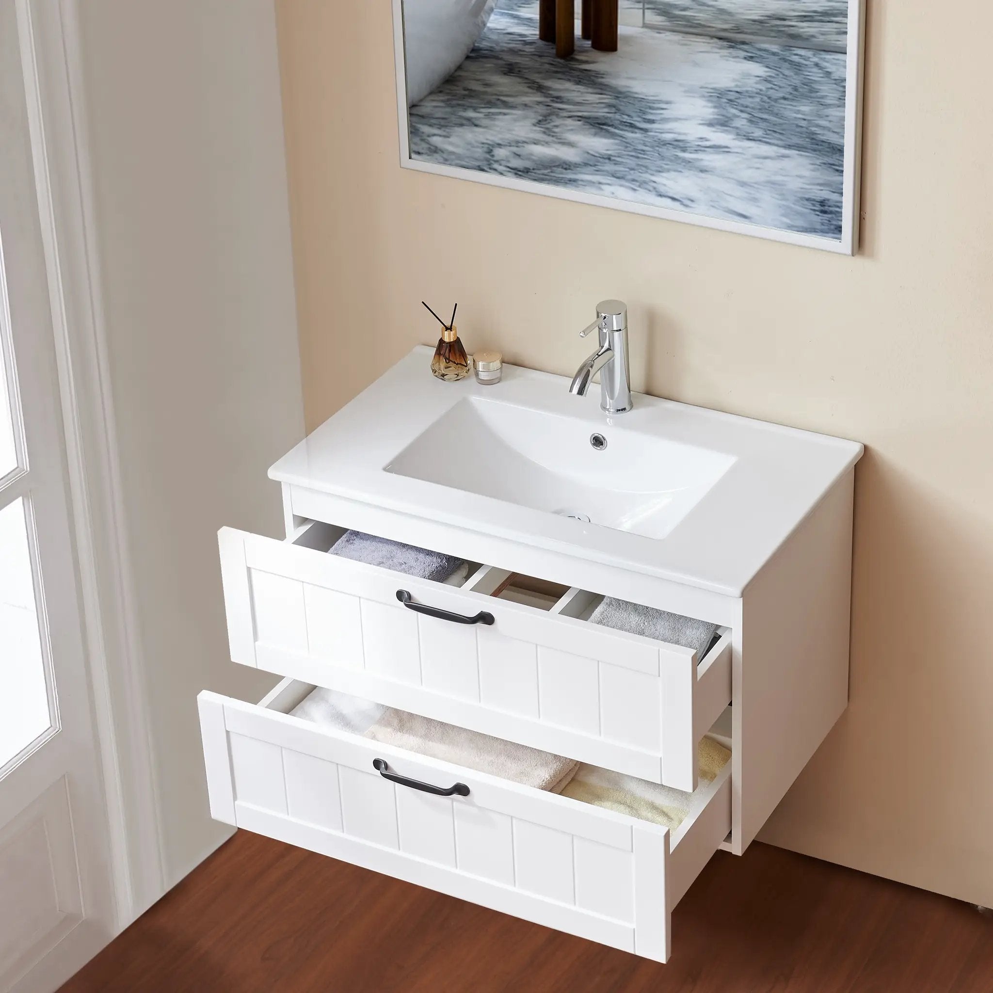 31.5" Bathroom Vanities Cabinet with Sink Combo by HouseOfZazla