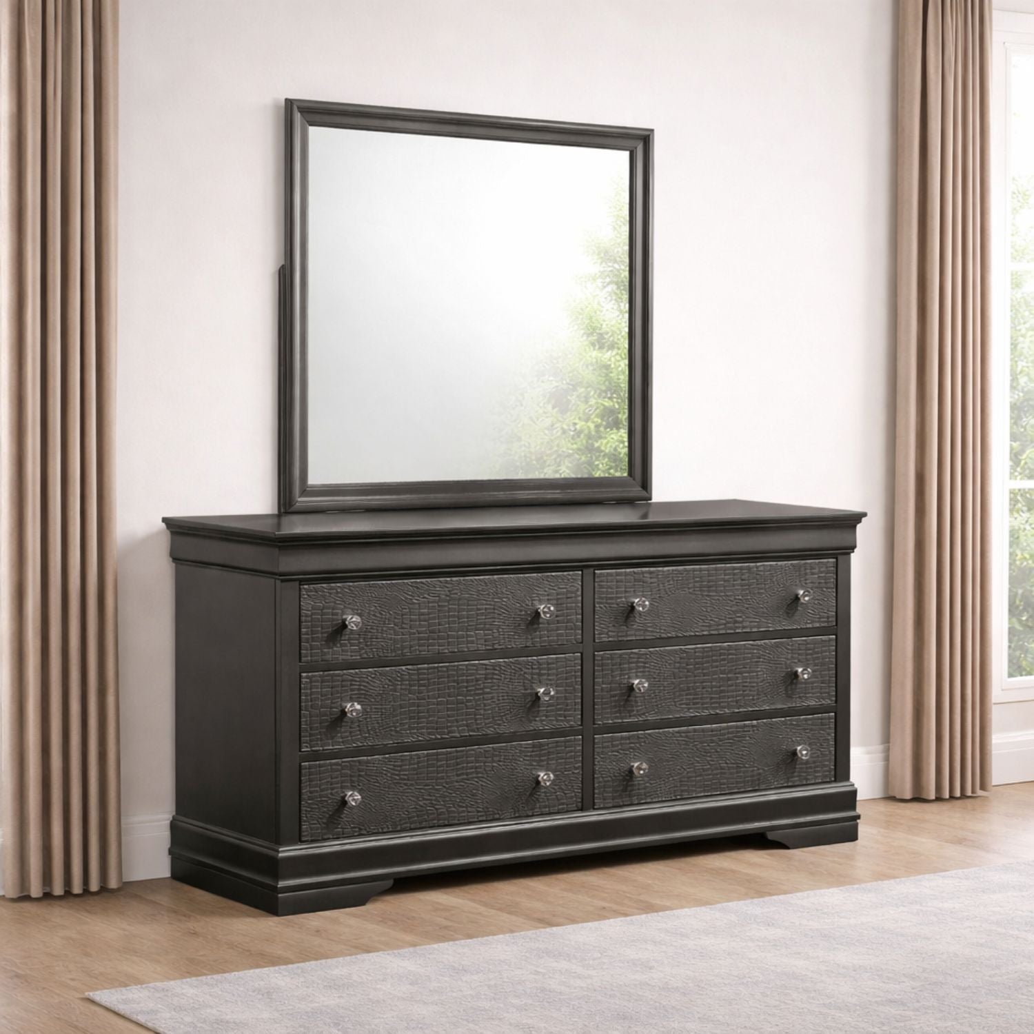 Blaze - Modern 6 Drawer Dresser by HouseOfZazla