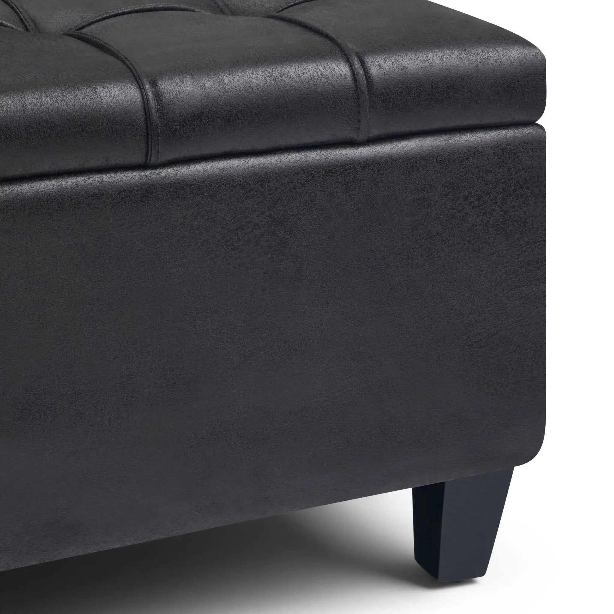 Harrison - Upholstered Coffee Table Storage Ottoman by HouseOfZazla