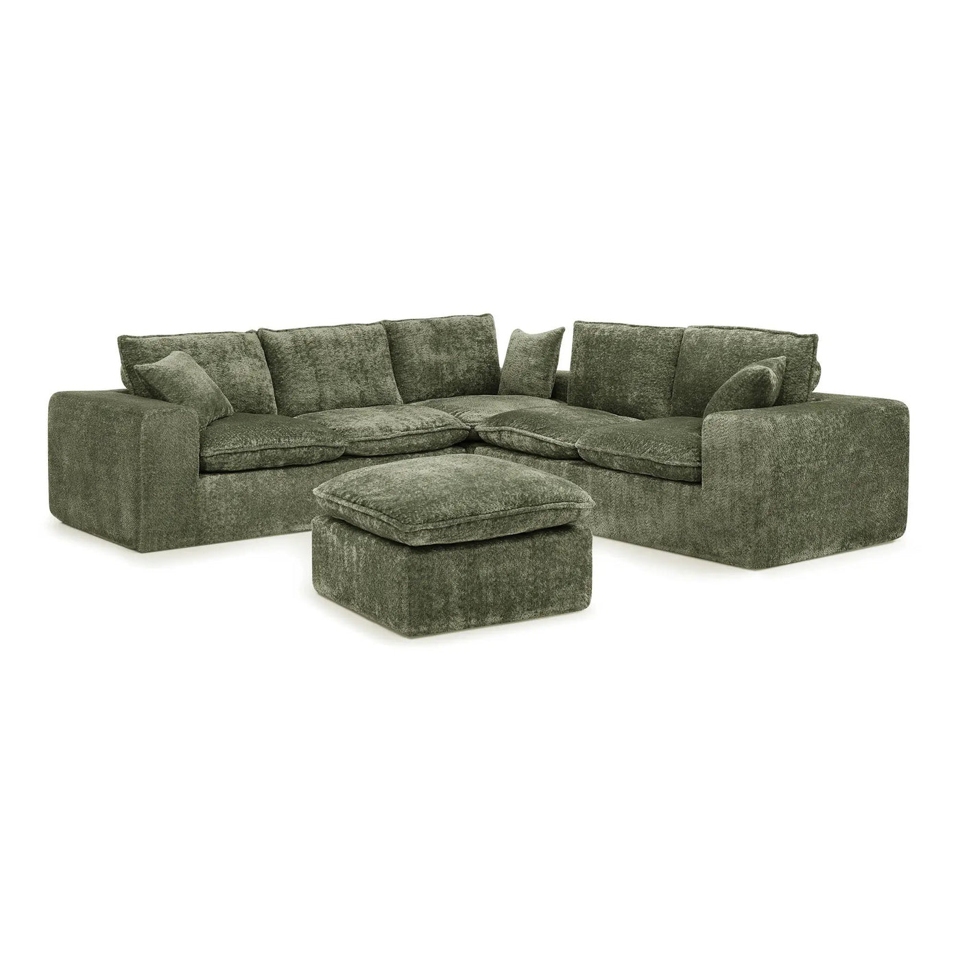 Sectional Sofa With Moveable Ottoman by HouseOfZazla